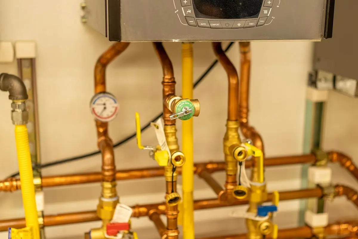 Licensed technician providing Water Heater Installation for a homeowner in Bryn Mawr-Skyway